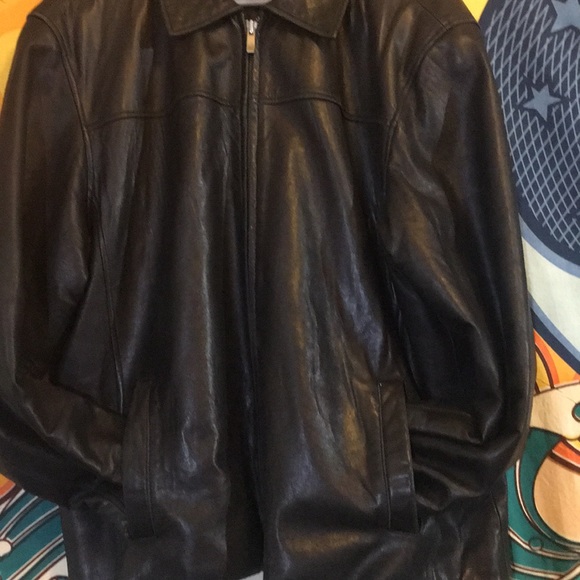 John Ashford leather jacket size L - Picture 3 of 5